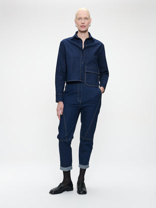 Kerry denim blouse