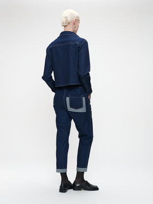 Kerry denim blouse