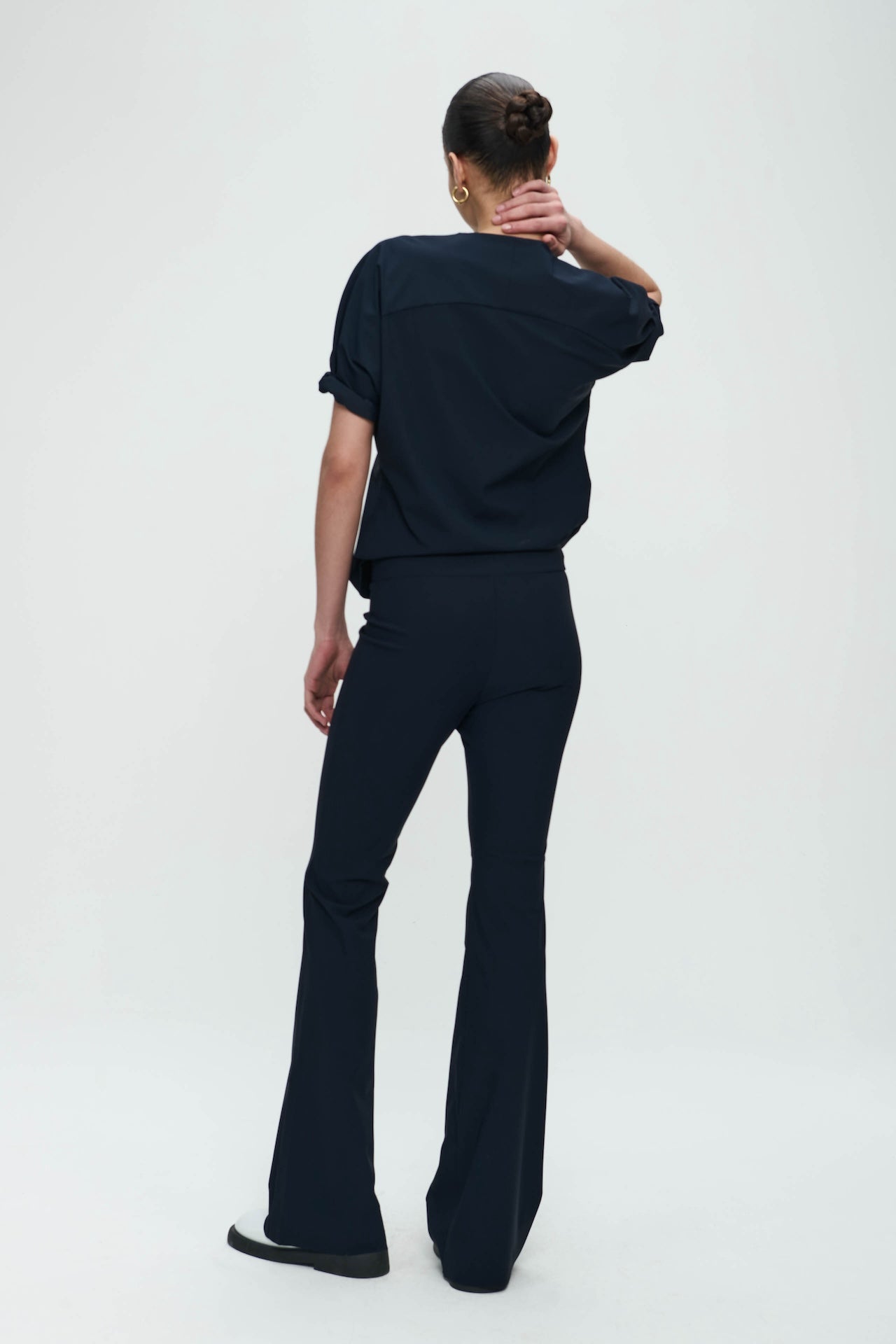 Pants Eliya Easy Wear flair Technical Jersey Pants Eliya Easy Wear flair Technical Jersey