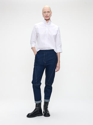 Angelika poplin top