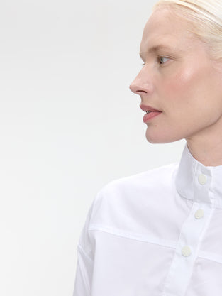 Angelika poplin top