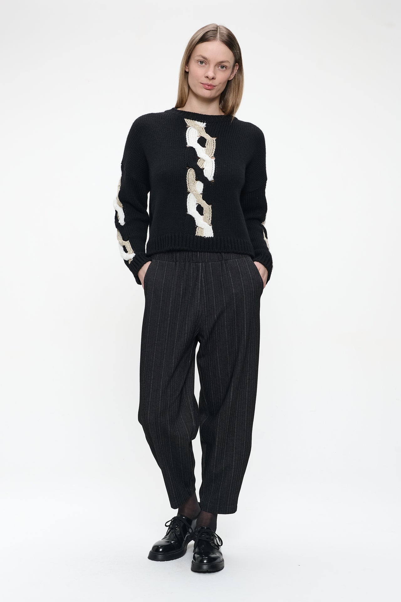 Bortolo viscose elastane pants Bortolo viscose elastane pants