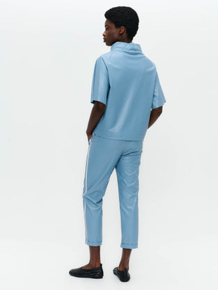 Florian eco-leather top