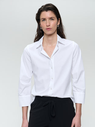 Iva stretch technical jersey blouse