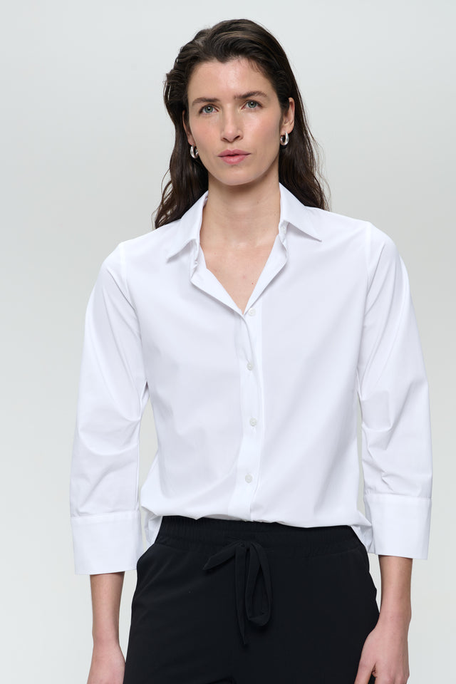 Iva stretch technical jersey blouse Iva stretch technical jersey blouse