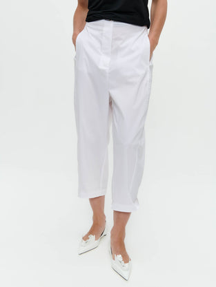 Kober cotton poplin pants