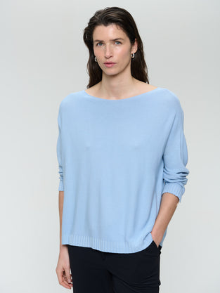 M205 seamless cotton pullover