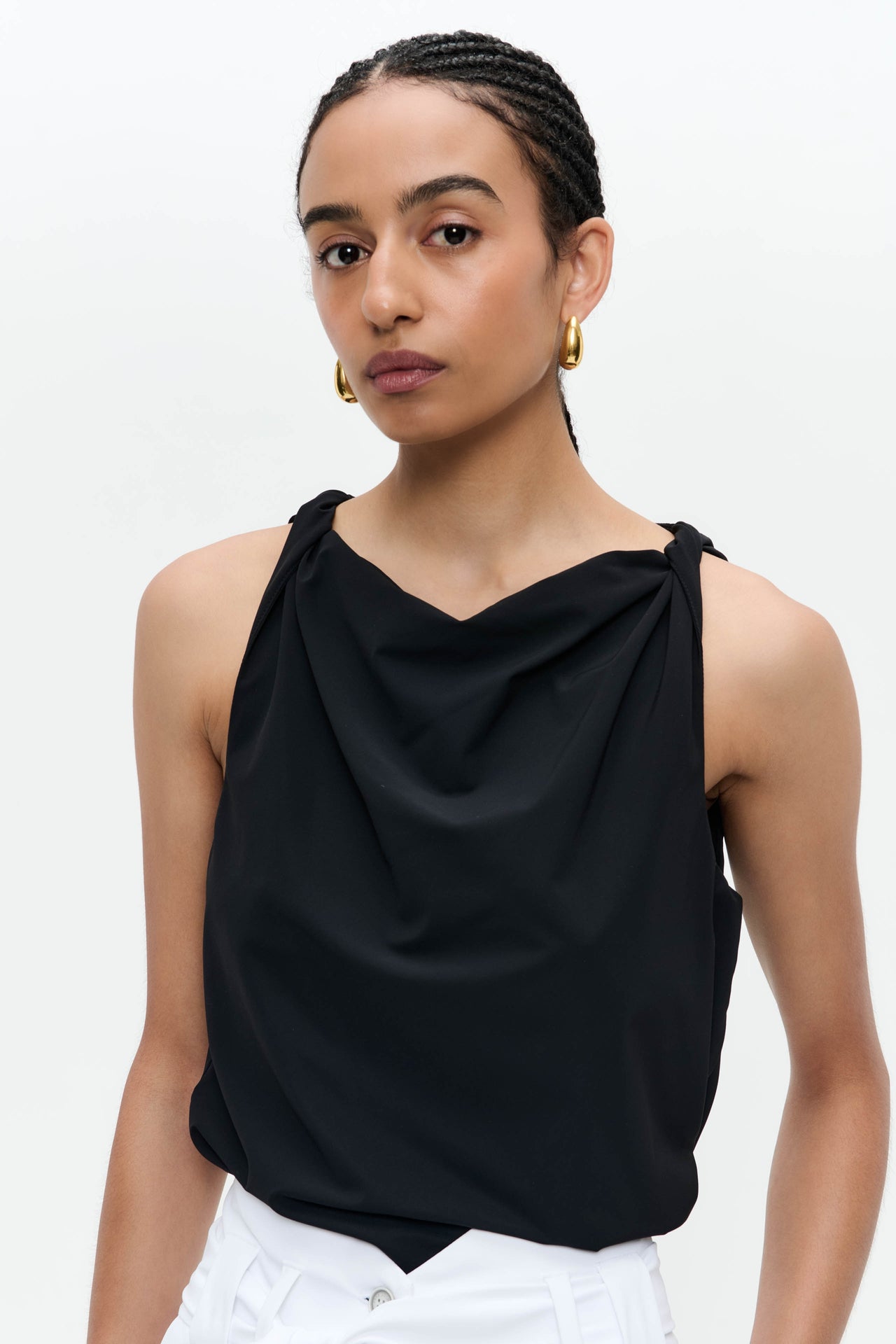 Marika stretch technical jersey top Marika stretch technical jersey top