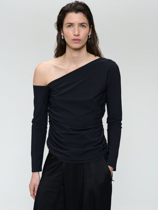 Lidia strech technical jersey top