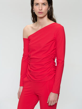 Lidia strech technical jersey top