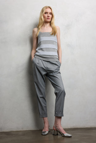 GaryZ shiny line viscose pants