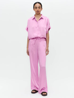 Simone saten viscose pants