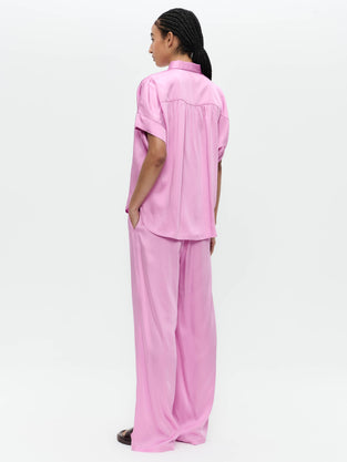 Simone saten viscose pants