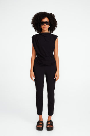 Lenny structure technical jersey pants