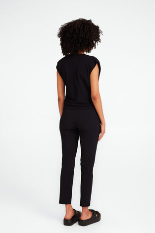 Lenny structure technical jersey pants