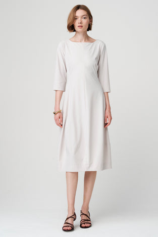 Asola structure tech jersey dress
