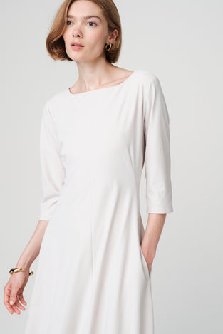 Asola structure tech jersey dress