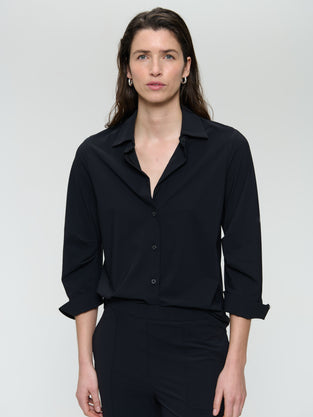 Iva stretch technical jersey blouse