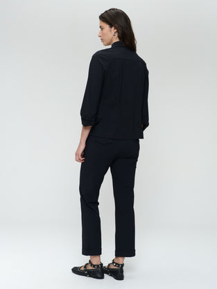 Iva stretch technical jersey blouse