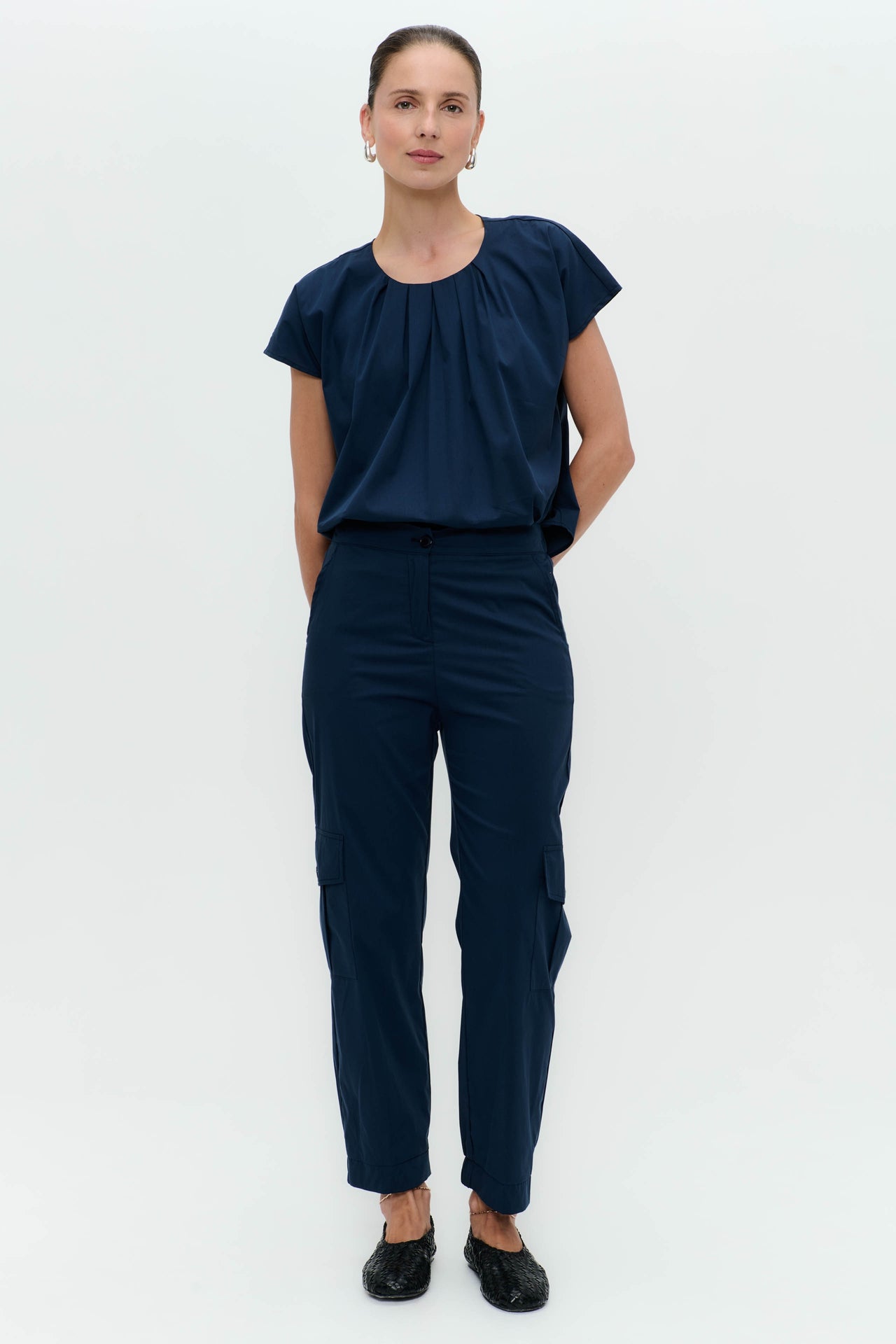 Sesamo poplin pants Sesamo poplin pants