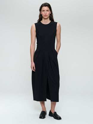 Jacklin stretch technical jersey dress