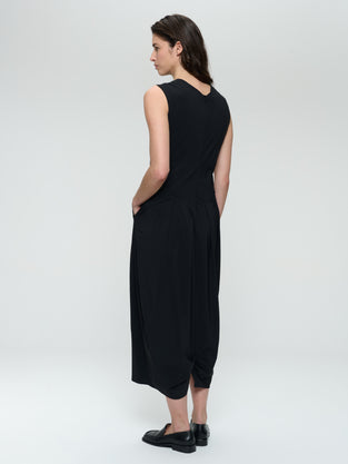 Jacklin stretch technical jersey dress