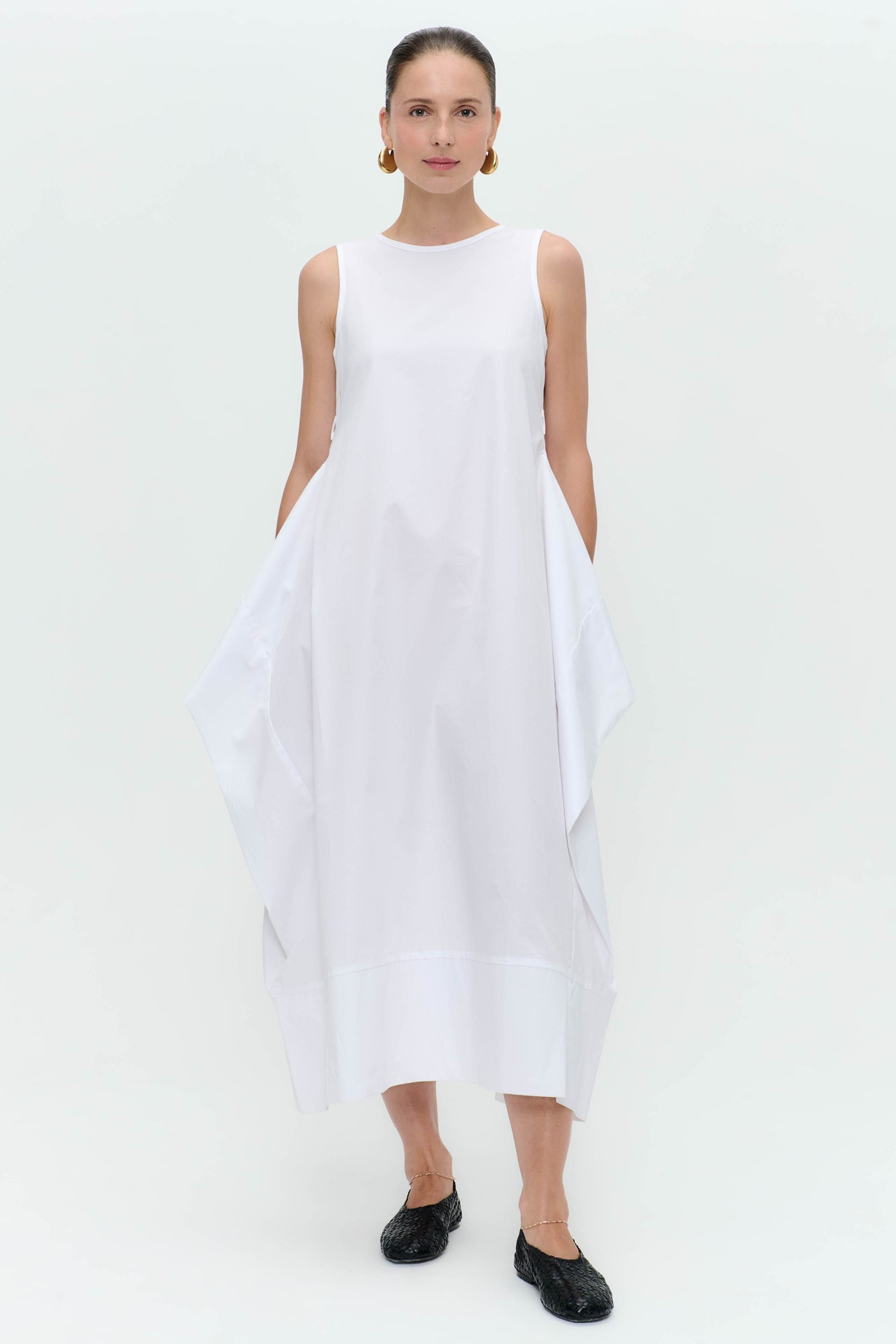 Poplin dress T747 Poplin dress T747