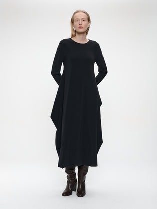 Isabel dress LS technical jersey