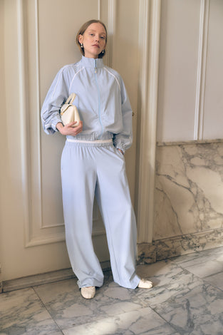 AntinyP structure tech jersey pants