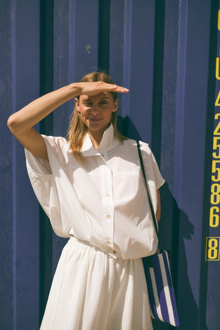 Anda oversized blouse