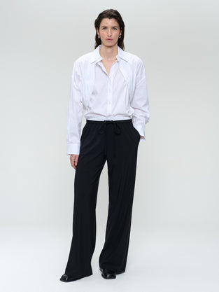 Look cotton poplin blouse