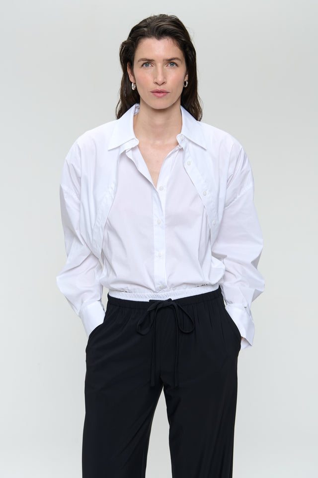Look cotton poplin blouse Look cotton poplin blouse