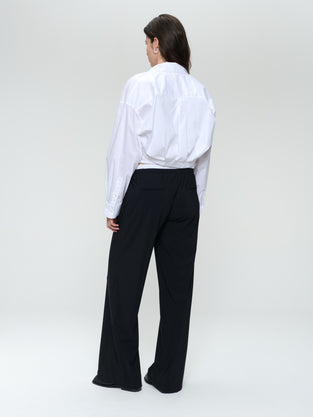 Look cotton poplin blouse