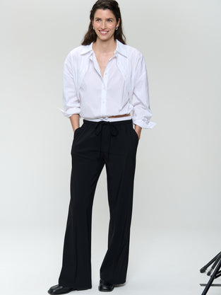 Look cotton poplin blouse