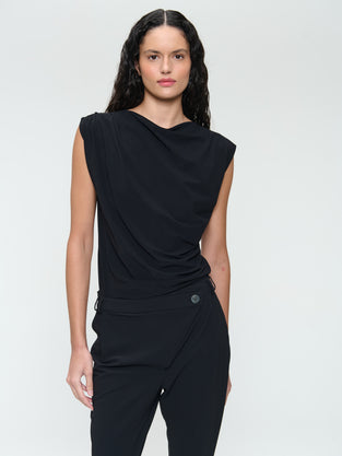 Nelly stretch technical jersey top