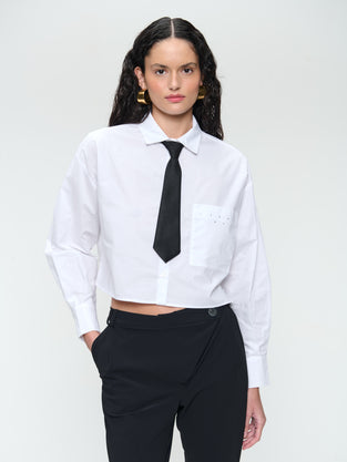 Linfa studio poplin blouse