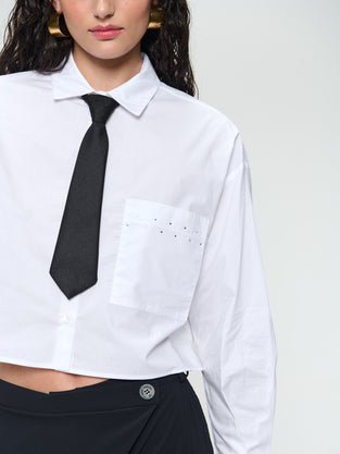 Linfa studio poplin blouse