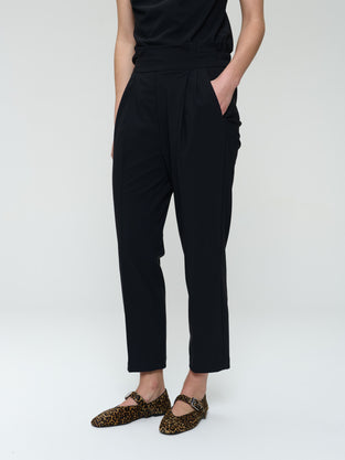 Lori strech technical jersey pants
