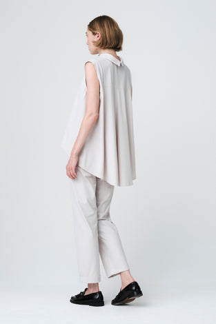IrenaN structure technical jersey pants