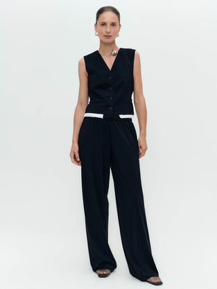 Kay strech technical jersey vest