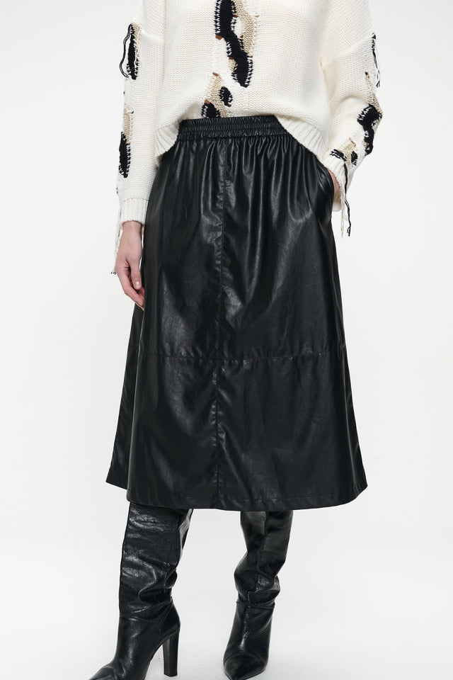Nitty eco leather skirt Nitty eco leather skirt