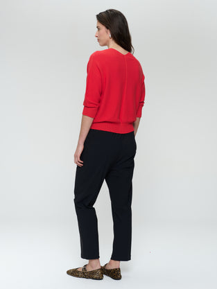 Seamless cotton pullover 317