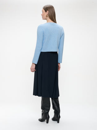 Raffaele skirt technical jersey