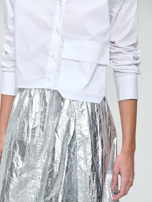 Kerry cotton poplin blouse