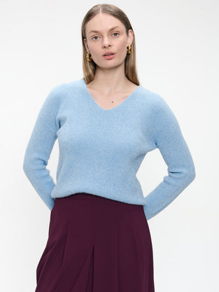 Pullover shiny viscose NB2470