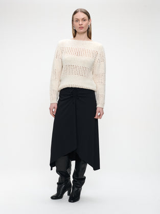 Tine skirt technical jersey