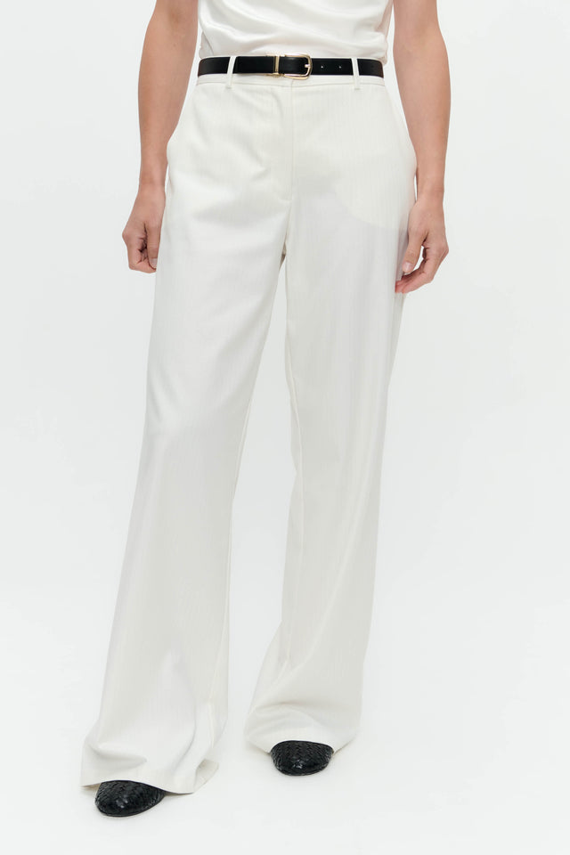 Yvette shiny line viscose pants Yvette shiny line viscose pants
