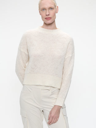 Pullover shiny alpaca H24423