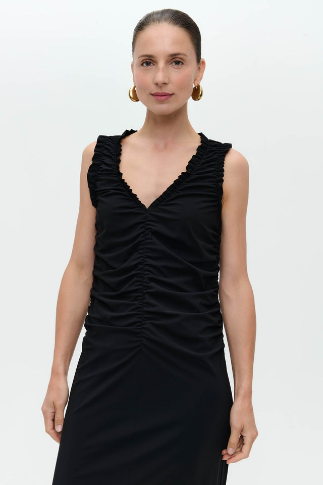 Romana dress technical jersey long Romana dress technical jersey long