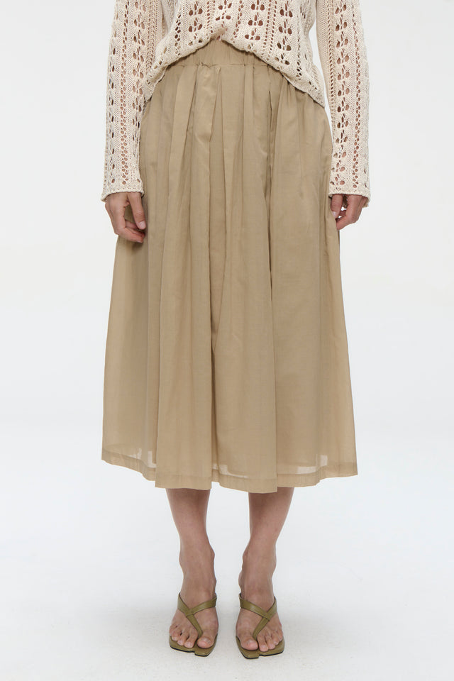 Alle voile cotton skirt Alle voile cotton skirt